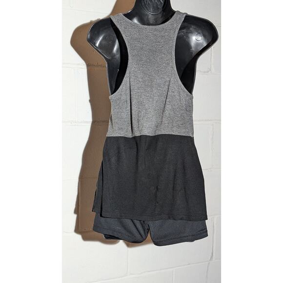 Electric Pink Squat Did You Say? Sleeveless Workout Racerback Tank Top Medium - Picture 3 of 5